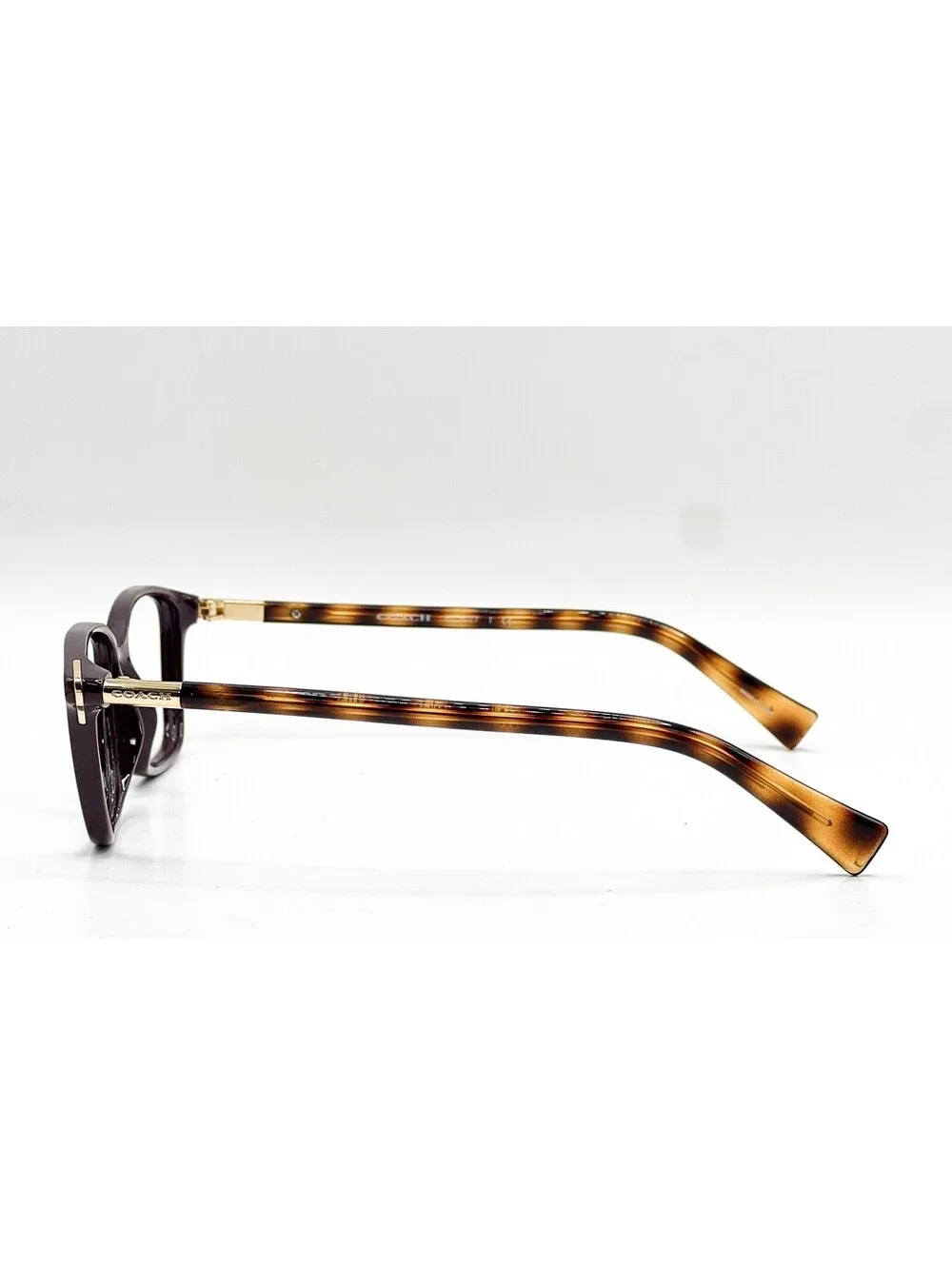 Coach HC 6077 5335 Purple Dark Tortoise Authentic Eyeglass Frames 53-15
